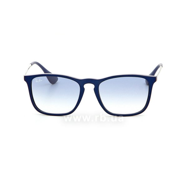   Ray-Ban Chris RB4187-6317-19 Blue | Blue Gradient,  