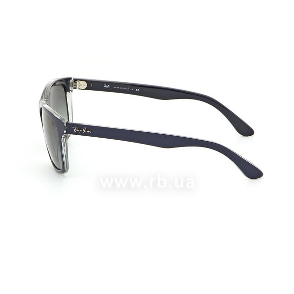   Ray-Ban Highstreet RB4181-6136-71 Blue on Transparent | Grey Gradient,  