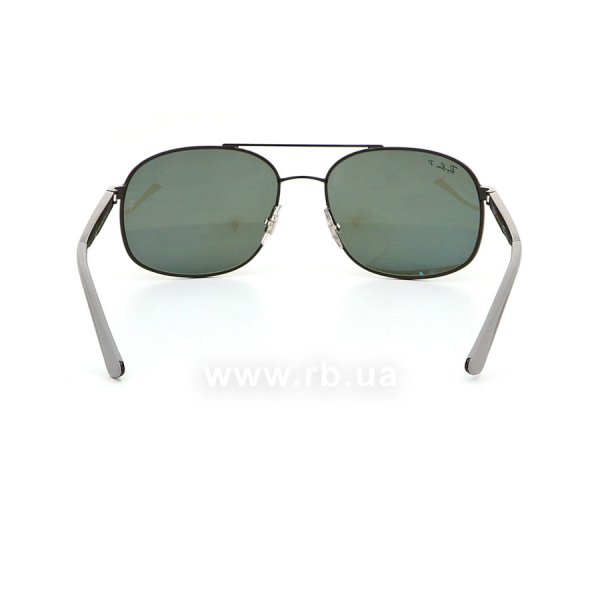   Ray-Ban Active Lifestyle RB3593-002-9A Black | Green Polarized,  