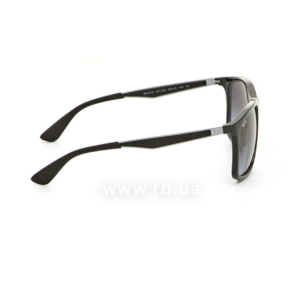   Ray-Ban Active Lifestyle RB4313-601-8G Black | Faded Grey,  