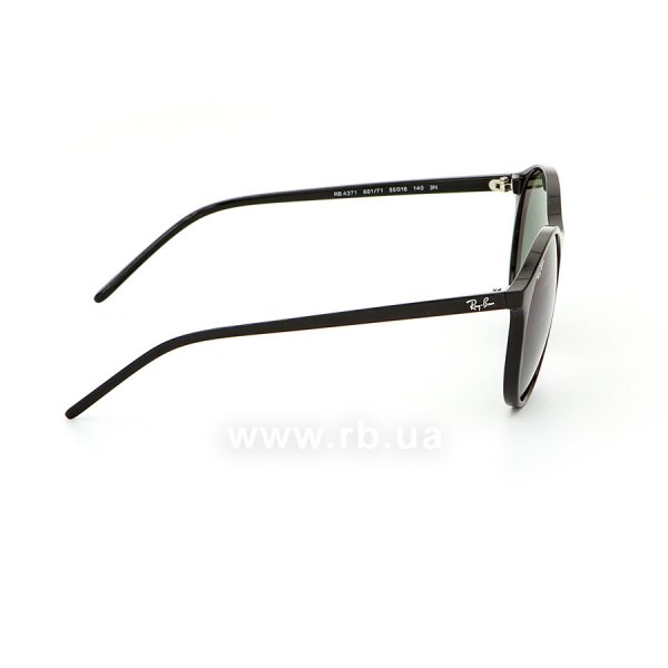   Ray-Ban Youngster RB4371-601-71 Black | Green,  