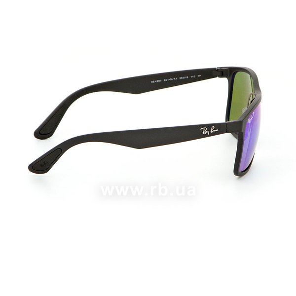   Ray-Ban Chromance RB4264-601S-A1 Matt Black | Violet Blue Polarized,  
