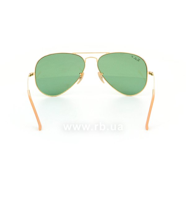   Ray-Ban Aviator II RB3689-9064-O9 Arista | Natural Light Green Polarised,  