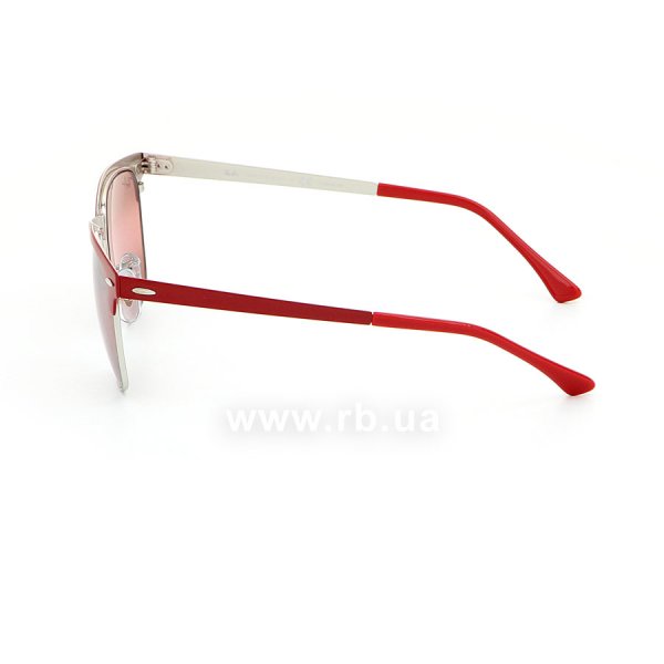   Ray-Ban Clubmaster Metal RB3716-9159-AI Red / Silver | Purple Bi-Mirror,  