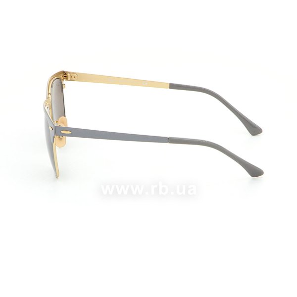   Ray-Ban Clubmaster Metal RB3716-9158-AH Grey / Arista | Grey Bi-Mirror,  