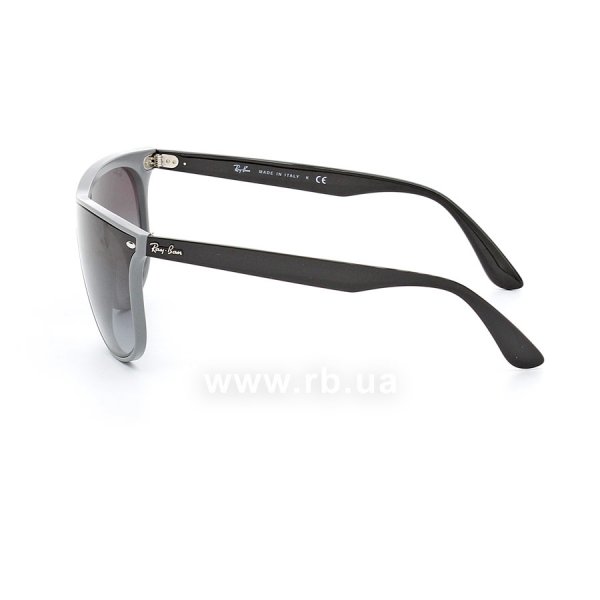   Ray-Ban Blaze Boyfriend RB4447N-6415-8G Black Grey | Faded Grey,  