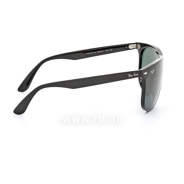   Ray-Ban Blaze Boyfriend RB4447N-601-71 Black | Grey / Green,  