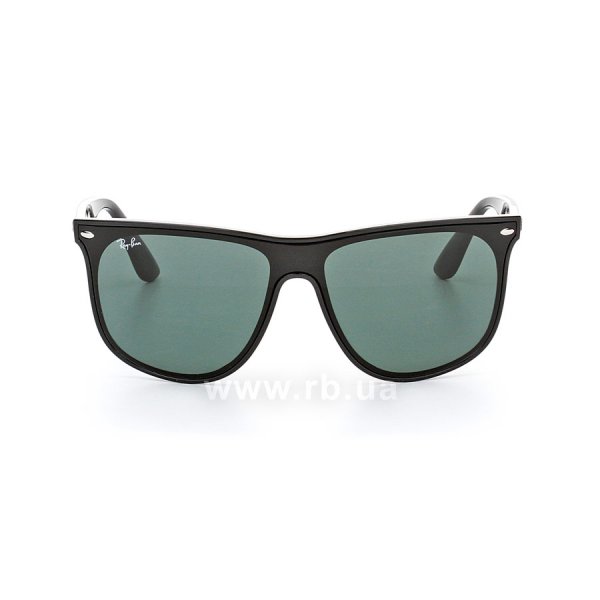   Ray-Ban Blaze Boyfriend RB4447N-601-71 Black | Grey / Green,  