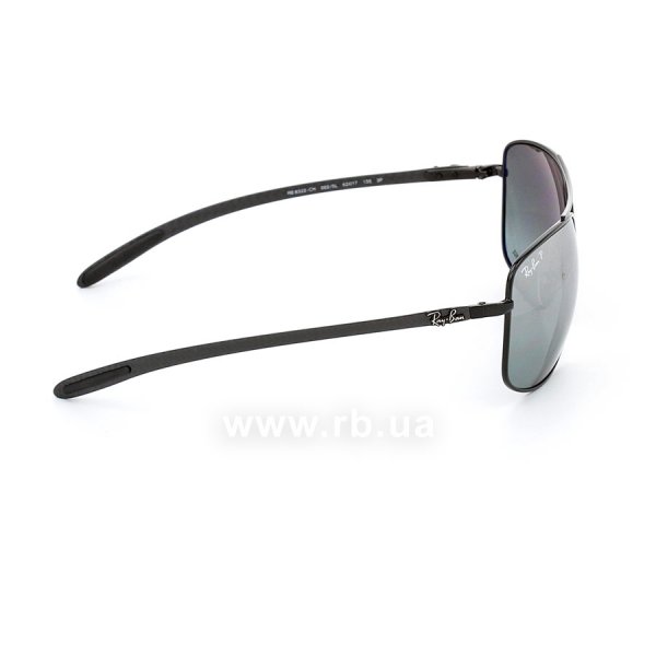   Ray-Ban Chromance RB8322CH-002-5L Black  | Polarized Grey Mirror Chromance ,  