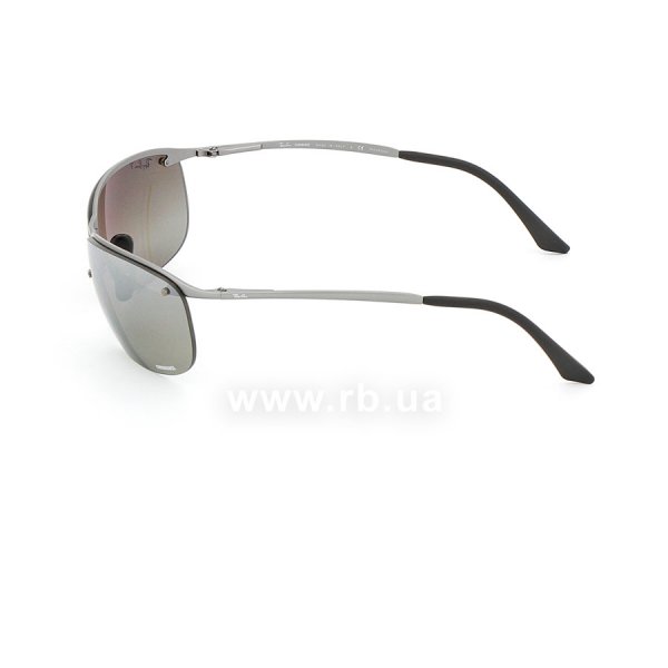   Ray-Ban Top Bar Chromance RB3542-029-5J Grey| Silver Mirror Polarized,  