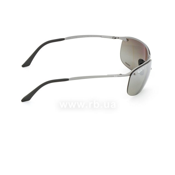   Ray-Ban Top Bar Chromance RB3542-029-5J Grey| Silver Mirror Polarized,  