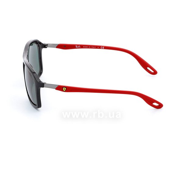   Ray-Ban Scuderia Ferrari Collection RB4329M-F601-71 Black / Red | Green,  