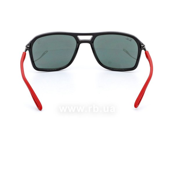   Ray-Ban Scuderia Ferrari Collection RB4329M-F601-71 Black / Red | Green,  