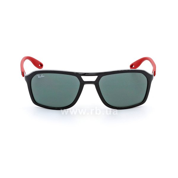   Ray-Ban Scuderia Ferrari Collection RB4329M-F601-71 Black / Red | Green,  