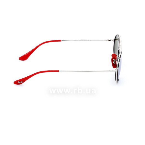   Ray-Ban Scuderia Ferrari Collection RB3847M-F031-30 Silver / Red | Silver Mirror,  