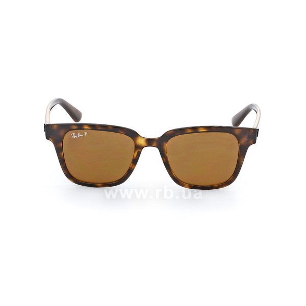   Ray-Ban Highstreet RB4323-710-83 Havana | Natural Brown Polarized,  