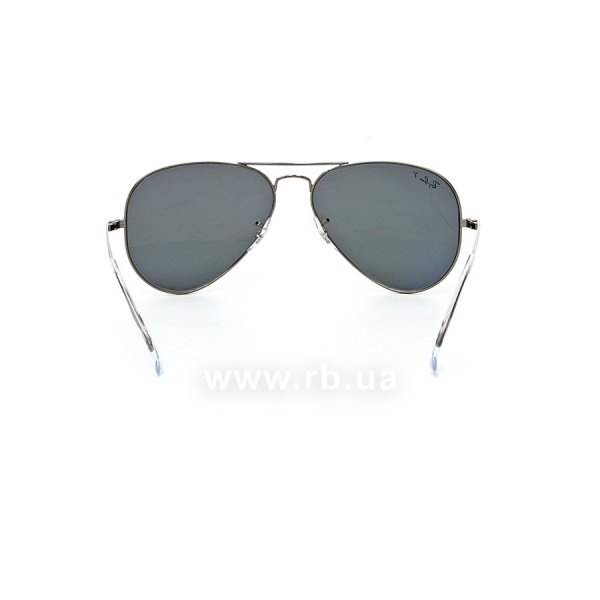   Ray-Ban Aviator II RB3689-004-48 Gunmetal | Dark Grey Polarized,  