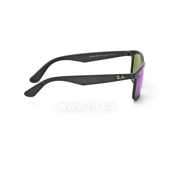   Ray-Ban Chromance RB4263-601S-A1 Matt Black | Blue Mirror Chromance Polarized,  