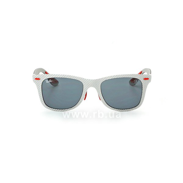   Ray-Ban Scuderia Ferrari Collection RB8395M-F056-87 Grey Chess/ Black | Dark Grey,  