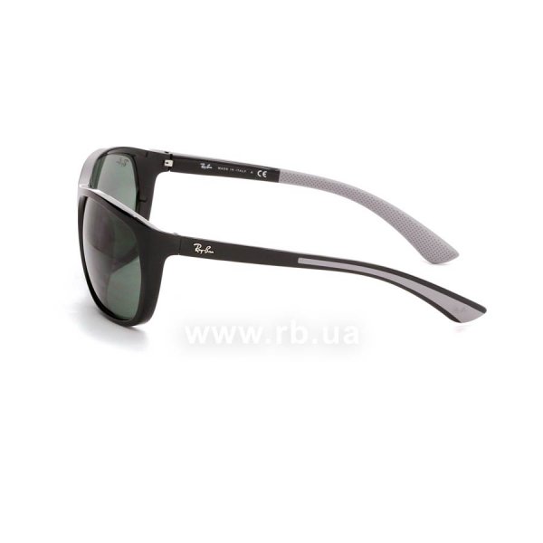   Ray-Ban Highstreet RB4307-601-71 Black | Green / Grey,  