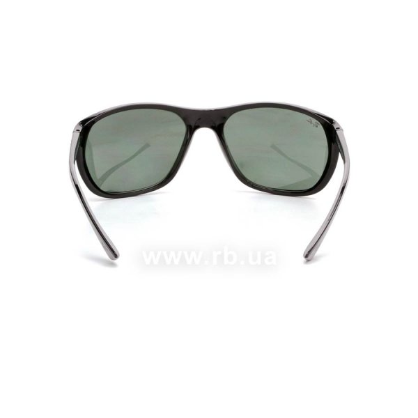   Ray-Ban Highstreet RB4307-601-71 Black | Green / Grey,  