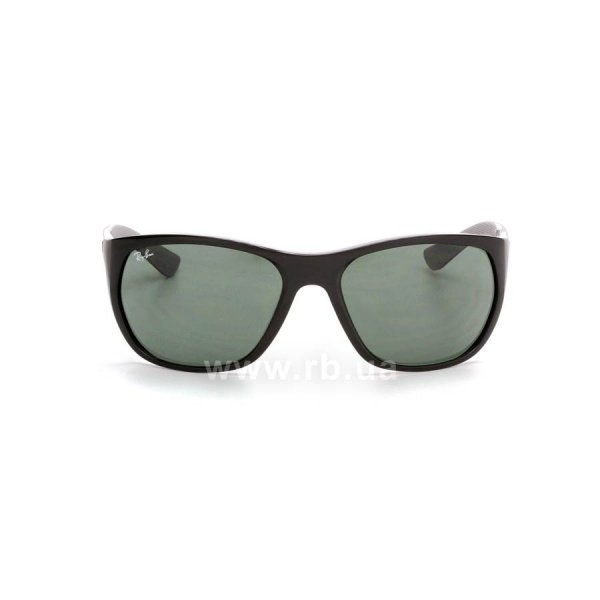   Ray-Ban Highstreet RB4307-601-71 Black | Green / Grey,  