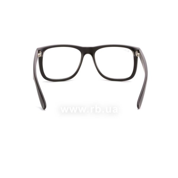   Ray-Ban Justin RB4165-622-5X Matt Black | Clear,  