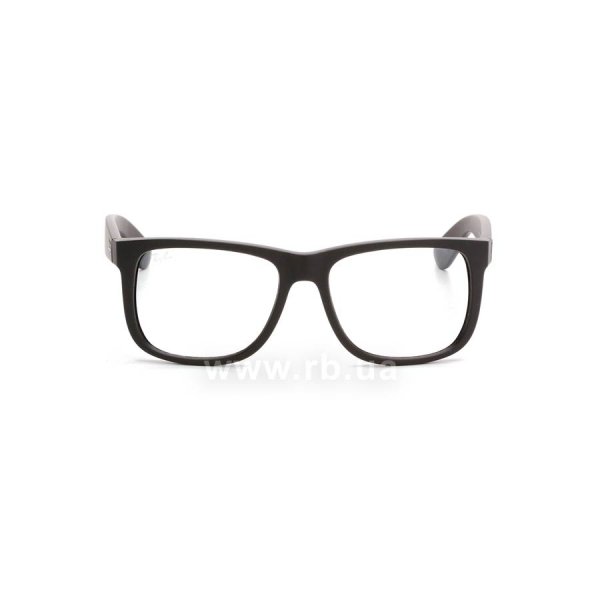   Ray-Ban Justin RB4165-622-5X Matt Black | Clear,  