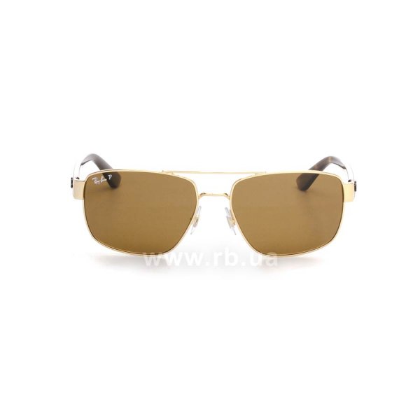   Ray-Ban Active Lifestyle RB3663-001-57 Arista / Black  | Brown Polarized,  