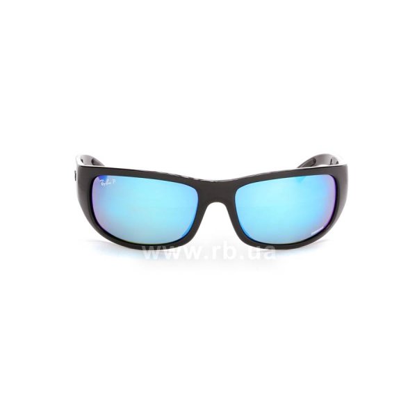   Ray-Ban Chromance RB4283CH-601-A1 Black | Blue Mirror Polarized,  