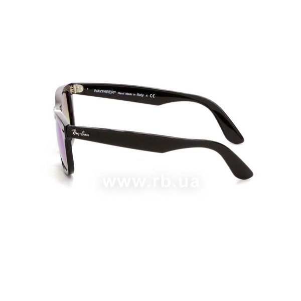   Ray-Ban Modified Wayfarer RB4340-601-4O Black | Blue Gradient,  