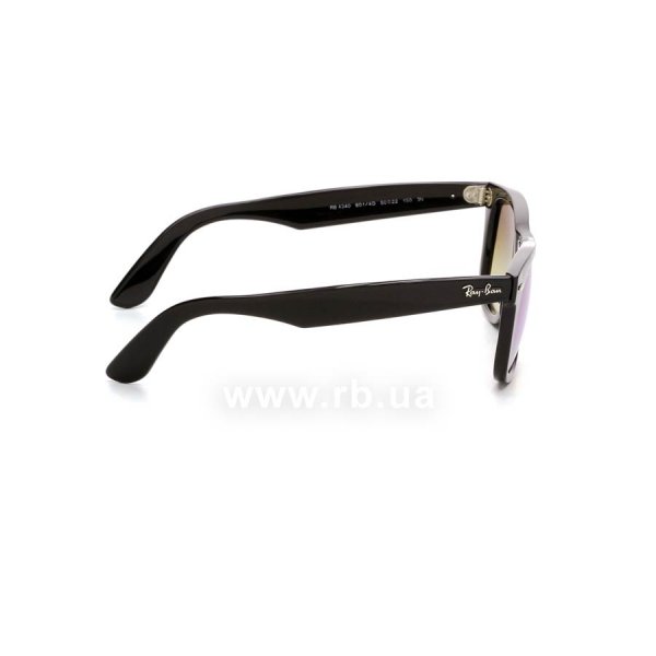   Ray-Ban Modified Wayfarer RB4340-601-4O Black | Blue Gradient,  