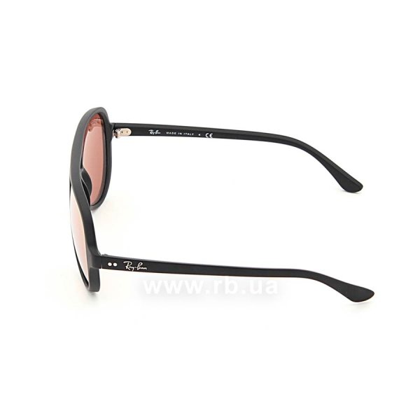   Ray-Ban Cats 5000 RB4125-601S-Z2 Matte Black | Brown Mirror Pink,  