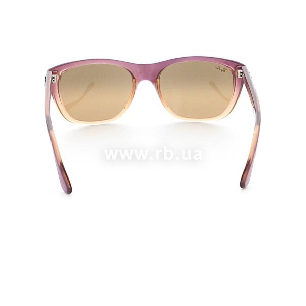   Ray-Ban Highstreet RB4154-858-3K Violet Faded Sand/Brown Mirror Solver Faded,  
