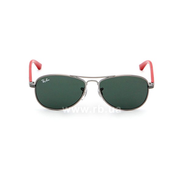   Ray-Ban Kids and Junior RB9529S-200-71 Gunmetal / Red | Green,  