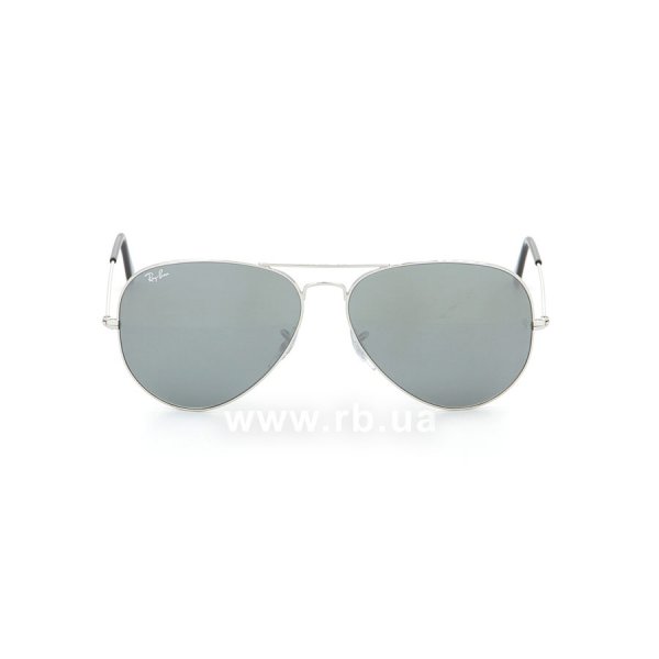   Ray-Ban Aviator Large Metal RB3025-W3277 Silver/Silver Mirror,  