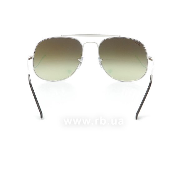   Ray-Ban The General RB3561-003-7O Silver | Mirror Faded Brown,  
