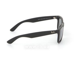 Очки Ray-Ban Justin RB4165-622-6G Rubber Black | APX Silver  Mirror, вид справа