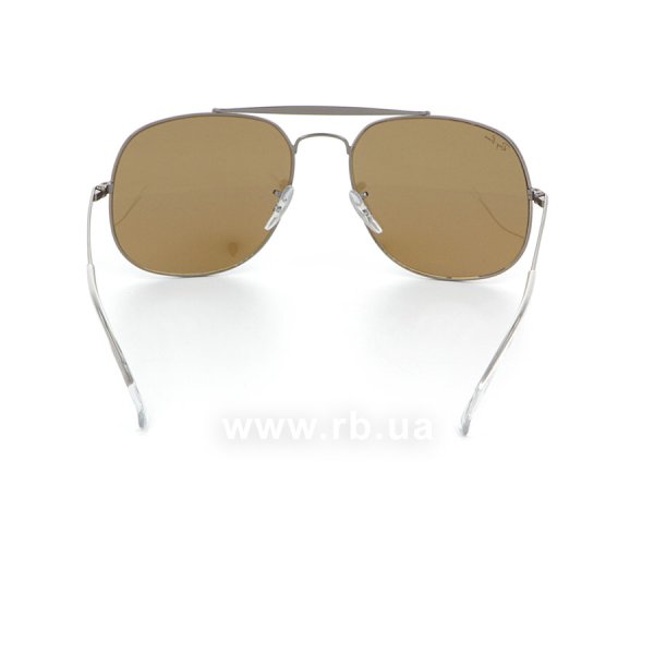   Ray-Ban The General RB3561-004-I3 Gunmetal | Brown Gradient Mirror,  