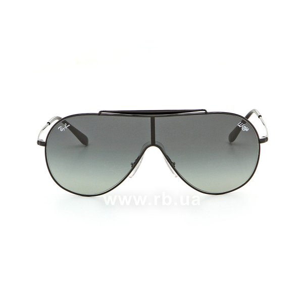   Ray-Ban Wings RB3597-002-11 Black | Faded Grey,  