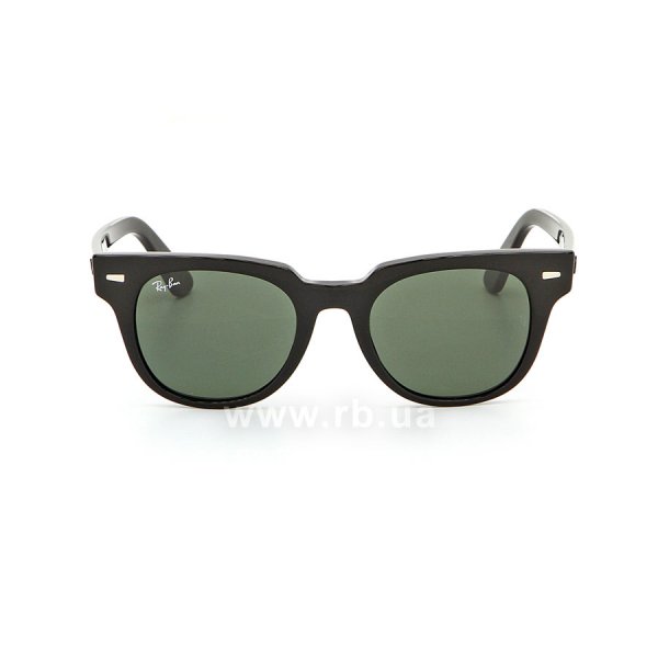   Ray-Ban Meteor Classic RB2168-901-31 Black | Natural Green,  