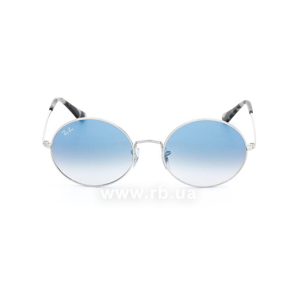   Ray-Ban Oval RB1970-9149-3F Silver | Gradient Sky Blue,  
