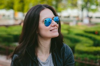 RB3025 112/4L Ray-Ban Aviator Flash Lenses