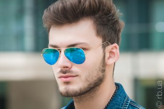 RB3025 112/4L Ray-Ban Aviator Flash Lenses