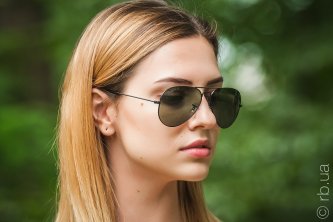 RB3025 W3361 Ray-Ban Aviator Large Metal