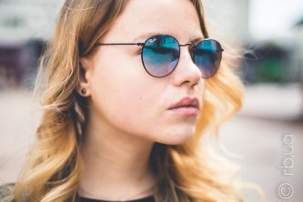 RB3447 002/4O Ray-Ban Round Metal Flash Lenses