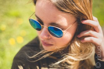 RB3447 112/4L Ray-Ban Round Metal Flash Lenses