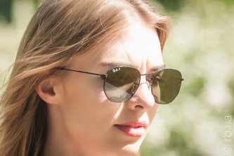 RB3548N 002/58 Ray-Ban Hexagonal Flat Lenses