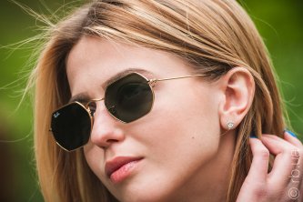RB3556N 001 Ray-Ban Octagonal Flat Lenses