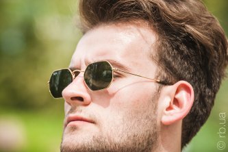 RB3556N 001 Ray-Ban Octagonal Flat Lenses